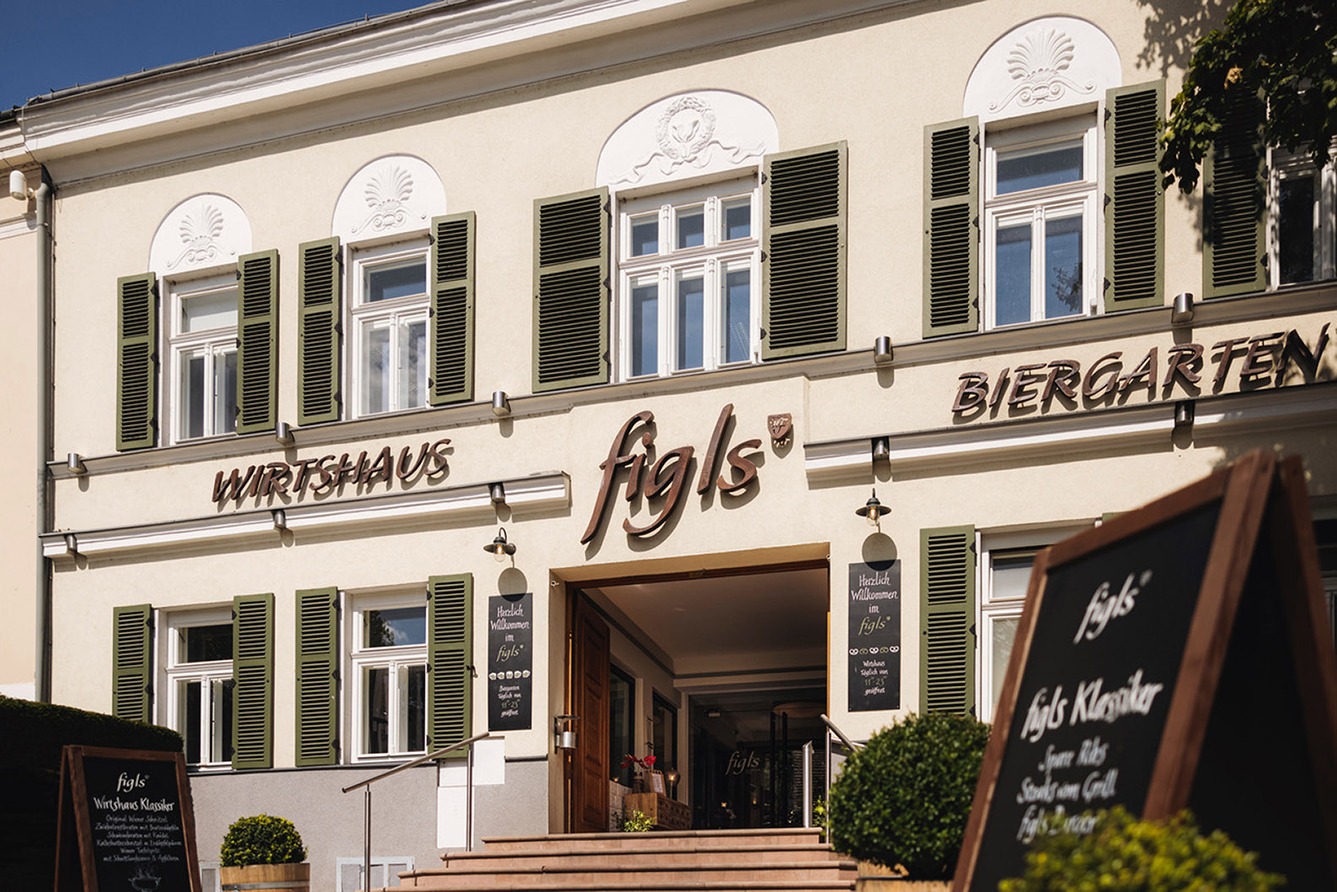 Figls in Grinzing &ndash; kulinarischer Nahversorger mit sch&ouml;nem Garten